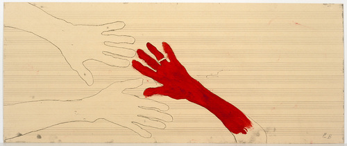 Louise Bourgeois. Untitled (no. 13) in 10 AM Is When You Come to Me (set 3), from the series of installation sets (1-10). 2006
