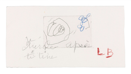 Louise Bourgeois. Je Cherche Apr&egrave;s Titine. 2008