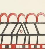 Louise Bourgeois. The Happy House, plate 7 of 7, from the portfolio, La R&eacute;paration. 2003