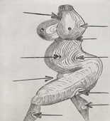 Louise Bourgeois. Sainte S&eacute;bastienne. 1992