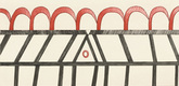 Louise Bourgeois. The Happy House, plate 7 of 7, from the portfolio, La R&eacute;paration. 2003