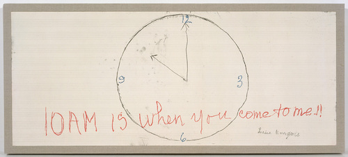 Louise Bourgeois. 10 AM Is When You Come to Me (set 8), from the series of installation sets (1-10). 2006