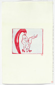 Louise Bourgeois. Untitled, plate 3 of 5, from the illustrated book, The Laws of Nature. 2000-2001