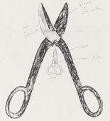 Louise Bourgeois. Untitled (Study for Untitled, plate 1 of 14, from the portfolio, Autobiographical Series). 1993