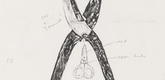 Louise Bourgeois. Untitled (Study for Untitled, plate 1 of 14, from the portfolio, Autobiographical Series). 1993
