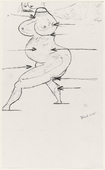 Louise Bourgeois. Untitled (Study for Sainte S&eacute;bastienne). 1990-1993