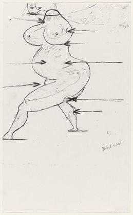 Louise Bourgeois. Untitled (Study for Sainte S&eacute;bastienne). 1990-1993