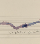 Louise Bourgeois. Untitled, no. 15 of 42 in La Rivi&egrave;re Gentille (set 1), from the series of installation sets (1-3). 2007