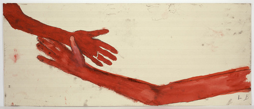 Louise Bourgeois. Untitled (no. 9) in 10 AM Is When You Come to Me (set 10), from the series of installation sets (1-10). 2007