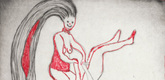 Louise Bourgeois. Untitled, plate 3 of 5, from the illustrated book, The Laws of Nature. 2000-2001