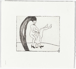 Louise Bourgeois. Untitled, plate 3 of 5, from the illustrated book, The Laws of Nature. 2001