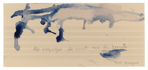 Louise Bourgeois. Untitled, no. 21 of 42 in La Rivi&egrave;re Gentille (set 1), from the series of installation sets (1-3). 2007
