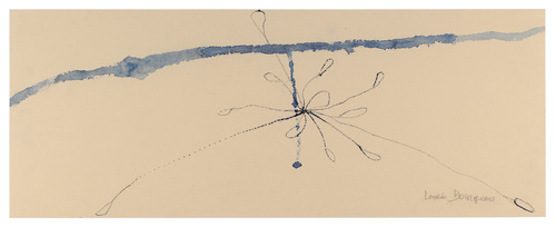 Louise Bourgeois. Untitled, no. 22 of 42 in La Rivi&egrave;re Gentille (set 1), from the series of installation sets (1-3). 2007