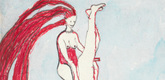 Louise Bourgeois. Untitled, plate 4 of 5, from the illustrated book, The Laws of Nature. 2000-2001
