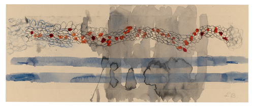 Louise Bourgeois. Untitled, no. 23 of 42 in La Rivi&egrave;re Gentille (set 1), from the series of installation sets (1-3). 2007