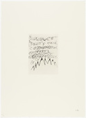 Louise Bourgeois. Untitled, plate 9 of 10, from the portfolio, Homely Girl, A Life. 1992