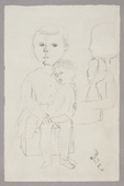 Louise Bourgeois. Untitled (recto). c. 1944