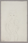 Louise Bourgeois. Untitled (verso). c. 1944