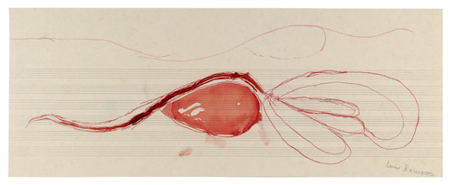 Louise Bourgeois. Untitled, no. 30 of 42 in La Rivi&egrave;re Gentille (set 1), from the series of installation sets (1-3). 2007