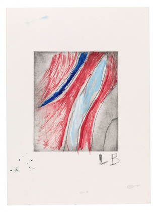 Louise Bourgeois. Rivi&egrave;re (#1). 2007