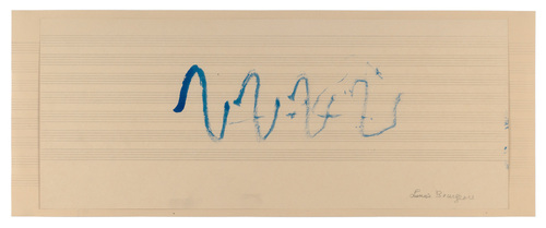 Louise Bourgeois. Untitled, no. 31 of 42 in La Rivi&egrave;re Gentille (set 1), from the series of installation sets (1-3). 2007