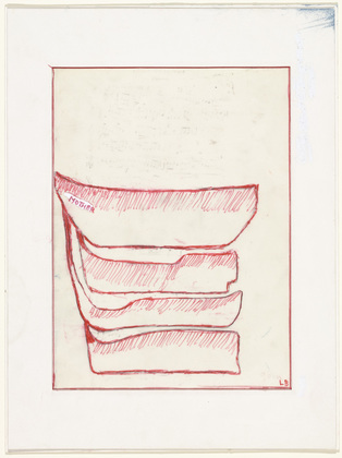 Louise Bourgeois. Untitled (Study for Barges). 2000