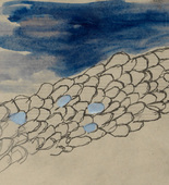 Louise Bourgeois. Untitled, no. 34 of 42 in La Rivi&egrave;re Gentille (set 1), from the series of installation sets (1-3). 2007