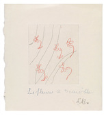 Louise Bourgeois. Les Fleurs &agrave; Deauville. 2007