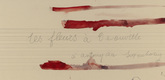 Louise Bourgeois. Untitled, no. 35 of 42 in La Rivi&egrave;re Gentille (set 1), from the series of installation sets (1-3). 2007