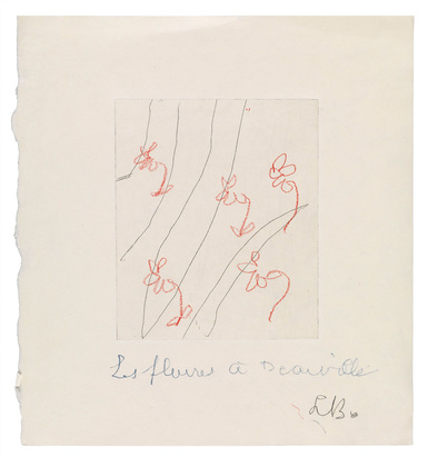 Louise Bourgeois. Les Fleurs &agrave; Deauville. 2007