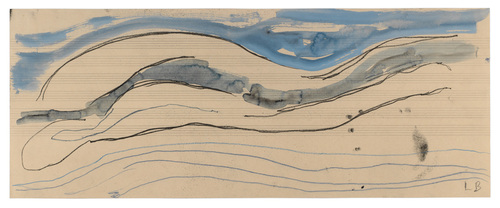 Louise Bourgeois. Untitled, no. 37 of 42 in La Rivi&egrave;re Gentille (set 1), from the series of installation sets (1-3). 2007