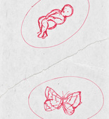 Louise Bourgeois. Baby and Butterfly. 2007