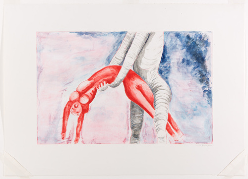 Louise Bourgeois. Triptych for the Red Room. 1994