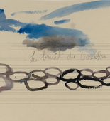 Louise Bourgeois. Untitled, no. 40 of 42 in La Rivi&egrave;re Gentille (set 1), from the series of installation sets (1-3). 2007