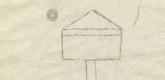 Louise Bourgeois. Untitled (Study for L'All&eacute;e Montante). c. 1947