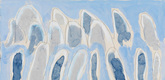 Louise Bourgeois. Blue Confrontation (#3). 2006