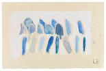 Louise Bourgeois. Blue Confrontation (#4). 2006