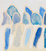 Louise Bourgeois. Blue Confrontation (#4). 2006