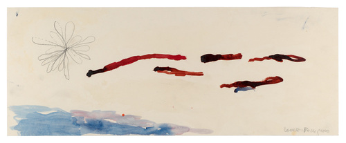 Louise Bourgeois. Untitled, no. 42 of 42 in La Rivi&egrave;re Gentille (set 1), from the series of installation sets (1-3). 2007