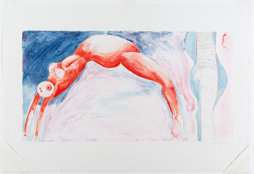 Louise Bourgeois. Triptych for the Red Room. 1994