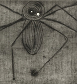 Louise Bourgeois. Untitled, plate 2 of 9, from the portfolio, Ode &agrave; Ma M&egrave;re. 1995