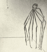 Louise Bourgeois. Untitled, plate 3 of 9, from the portfolio, Ode &agrave; ma m&egrave;re. 1995