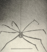 Louise Bourgeois. Untitled, plate 5 of 9, from the portfolio, Ode &agrave; Ma M&egrave;re. 1995