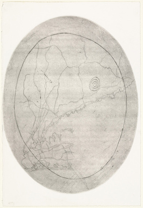 Louise Bourgeois. Map of Connecticut and Long Island. 2001