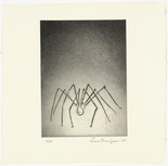 Louise Bourgeois. Untitled, plate 7 of 9, from the portfolio, Ode &agrave; Ma M&egrave;re. 1995