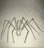 Louise Bourgeois. Untitled, plate 7 of 9, from the portfolio, Ode &agrave; Ma M&egrave;re. 1995