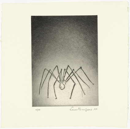 Louise Bourgeois. Untitled, plate 7 of 9, from the portfolio, Ode &agrave; Ma M&egrave;re. 1995