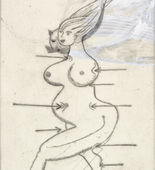 Louise Bourgeois. Sainte S&eacute;bastienne. 1990
