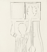 Louise Bourgeois. Untitled, plate 4 of 14, from the portfolio, Autobiographical Series. 1993
