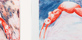 Louise Bourgeois. Triptych for the Red Room. 1994
